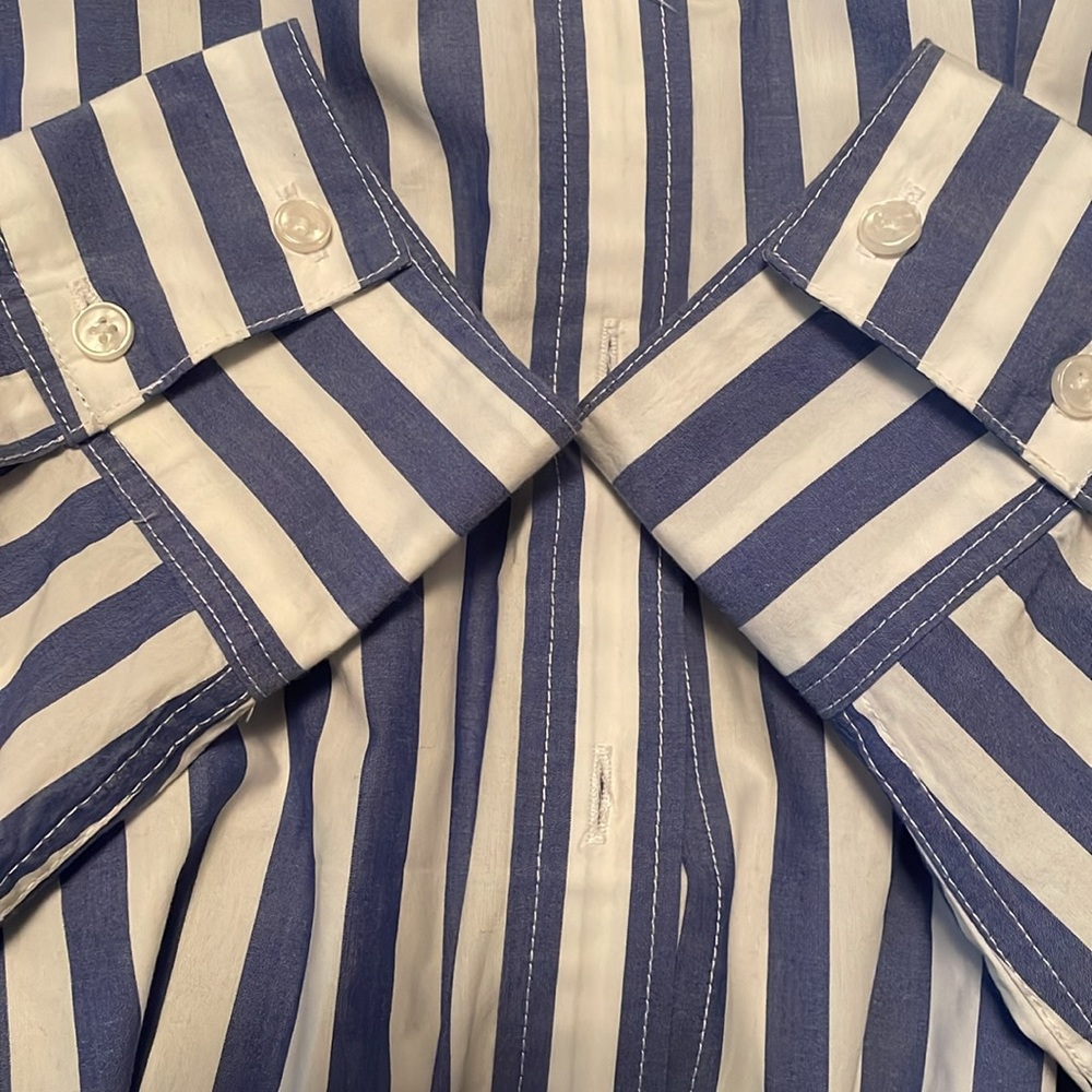 Striped Button-Up Shirt - Picture 3 of 5